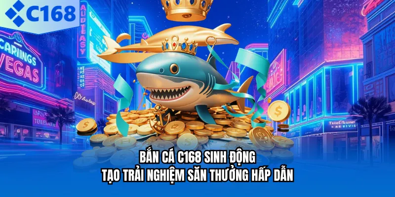Bắn cá C168 sinh động tạo trải nghiệm săn thưởng hấp dẫn