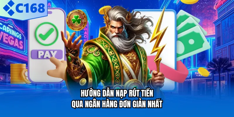 Phương Thức Thanh Toán C168 - 3 Lựa Chọn Tốt Nhất 2026 Hướng dẫn nạp rút tiền qua ngân hàng đơn giản nhất