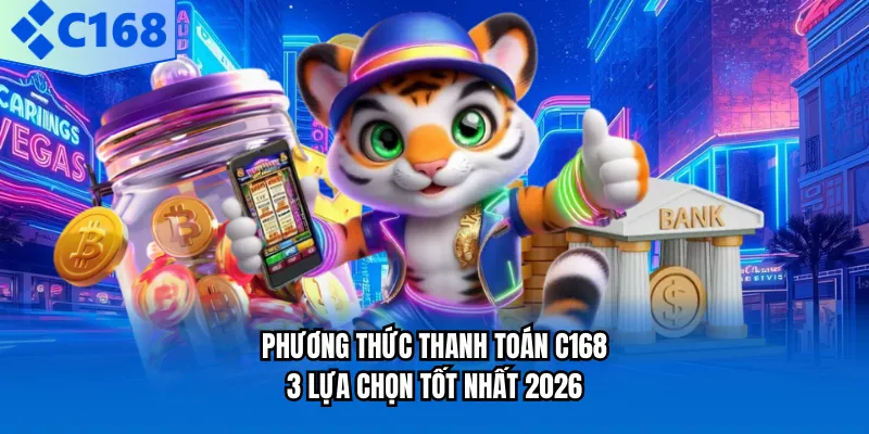 Phương Thức Thanh Toán C168 - 3 Lựa Chọn Tốt Nhất 2026